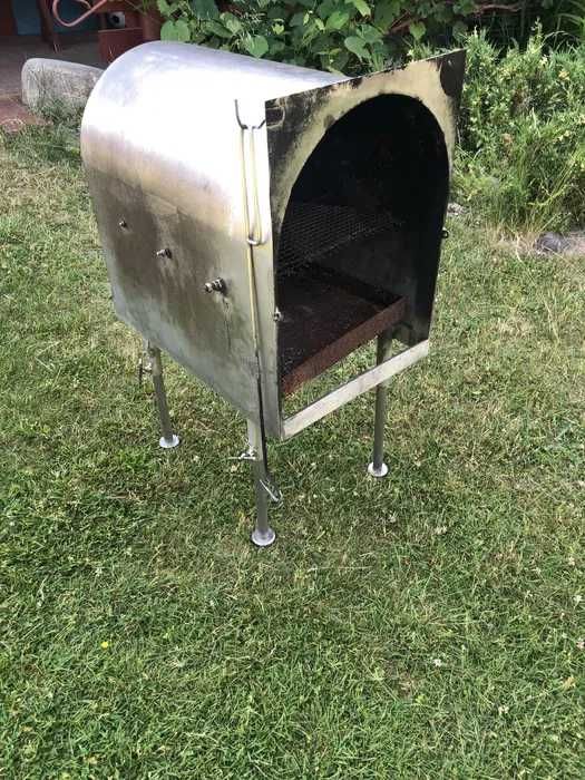 Grill z blachy kwasówki (blacha stal kwasoodporna)