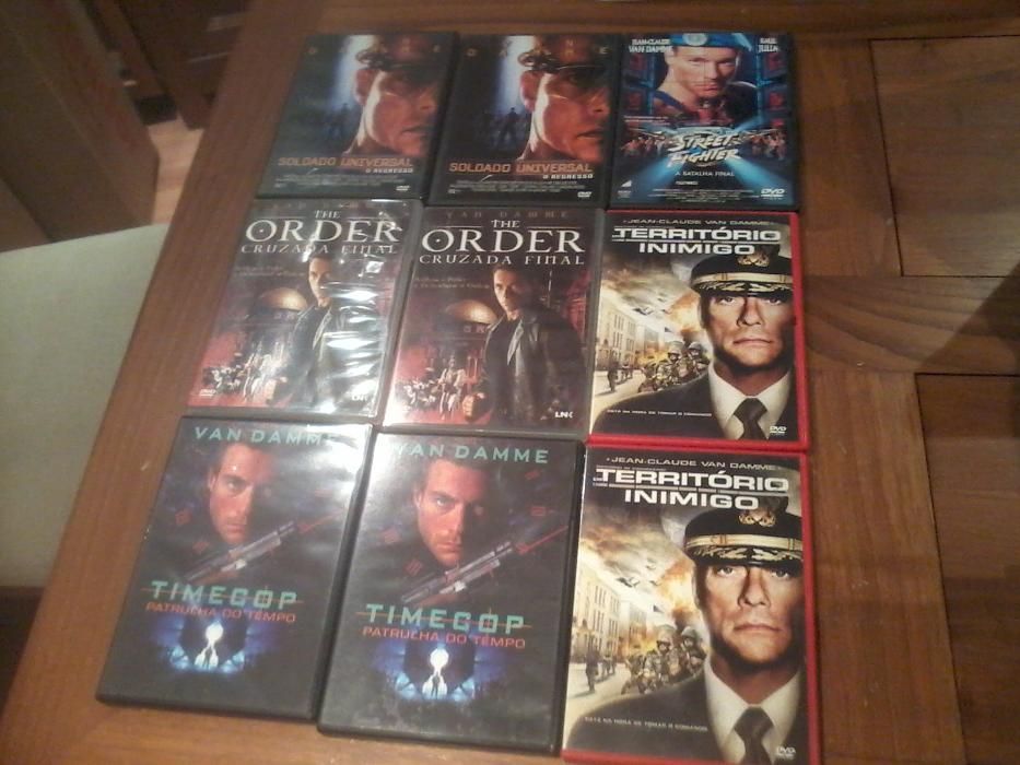 DVD - Diversos Van Damme