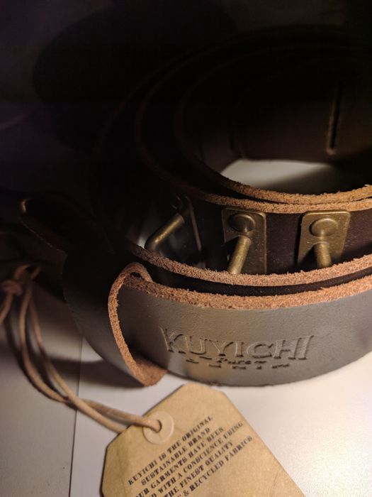 Брендовый  новый кожаны́й ремень