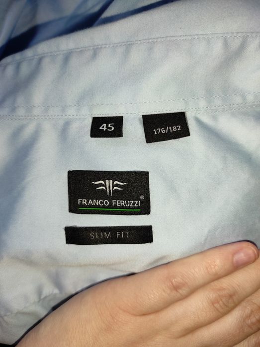 Koszula męska błękitna