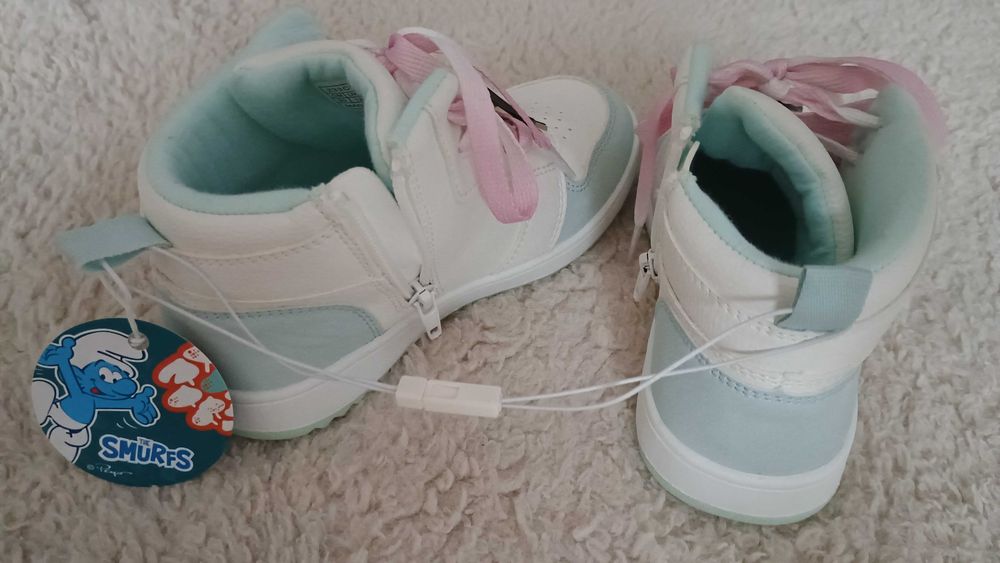 Sneakersy za kostkę ocieplane Smerfy rozmiar 31 Reserved
