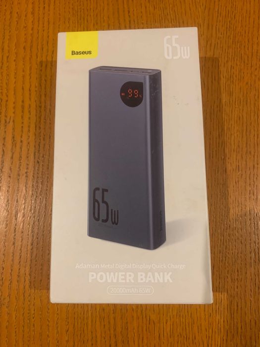 Пауєрбанк Baseus 20000 mAh 65w