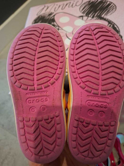 Sandalki Crocs dla dziewczynki rozm 26/27
