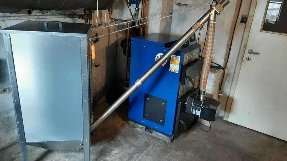 Palnik podajnik kipi rotary na pellet do kotła na eko-groszek 16 20 kW