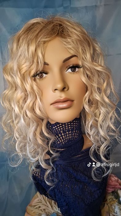 Topper afroloki ręcznie tkany na zamówienie