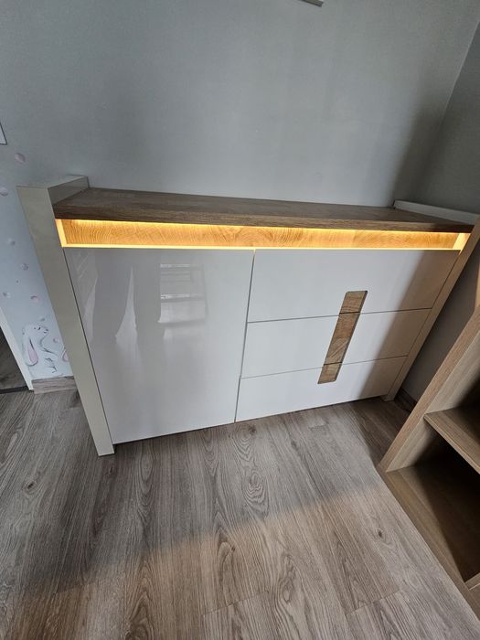 Zestaw Mebli Alameda | Komoda 147 cm + Szafa 102 cm | Jak Nowe