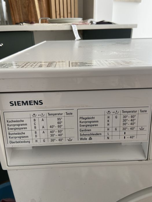 Maquina lavar roupa Siemens