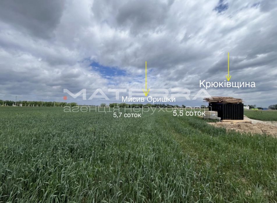 Продаж ділянки в Крюківщина Київська обл