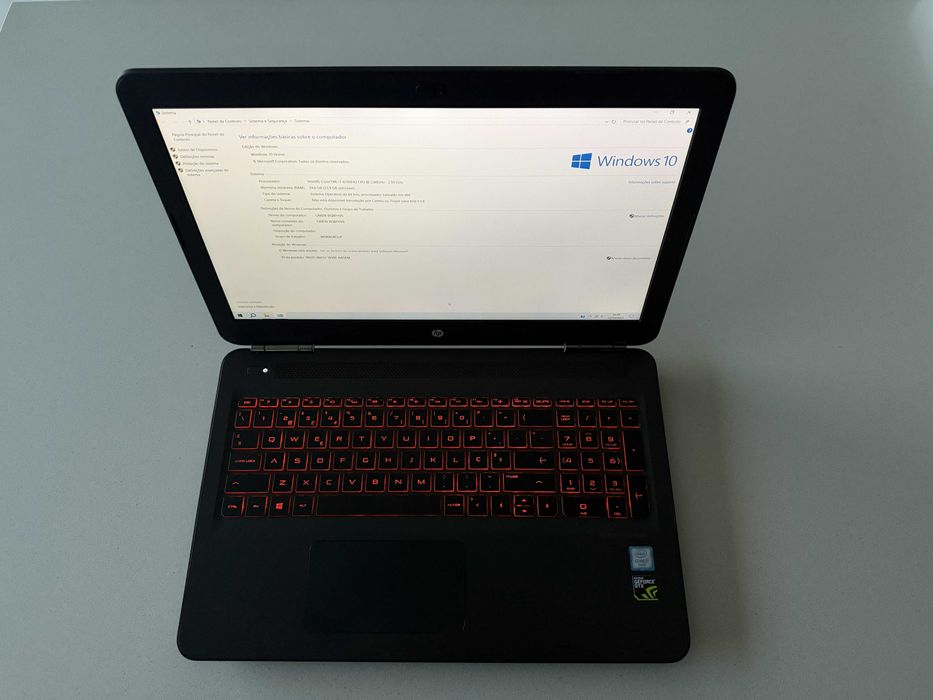 Portátil Gaming HP OMEN 15-AX001NP – Usado