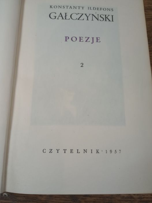 Poezje. Tom II. Gałczyński.
