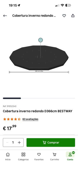 Piscina com varios extras nova