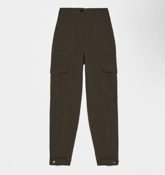 Брюки карго, НОВІ штани жіночі Bershka, mom’s / корго, моми, хакі