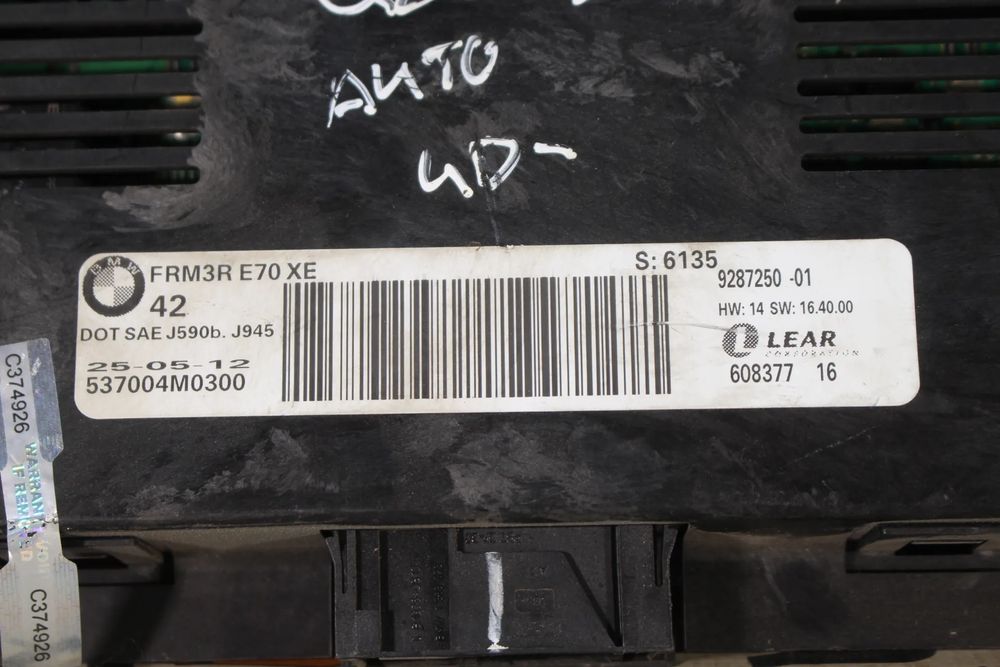 Módulo genérico BMW X5 (E70)