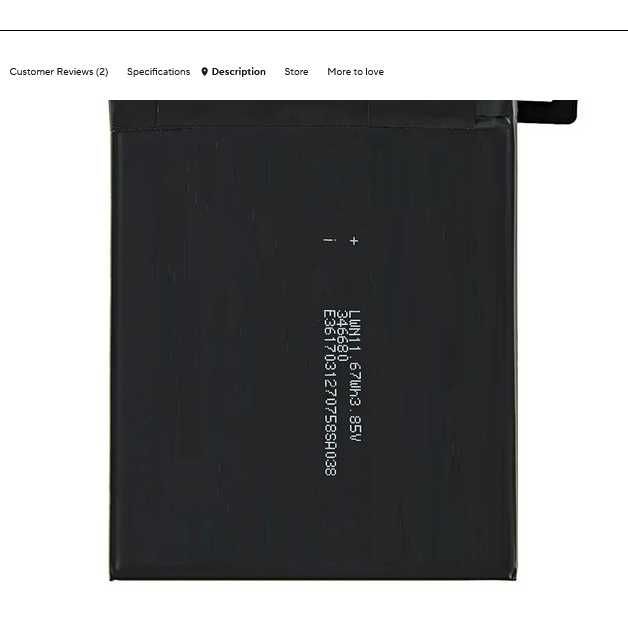 Bateria BN31 3000mAh para Xiaomi Mi A1 / Mi 5X / Redmi Note 5A / Y1 / S2