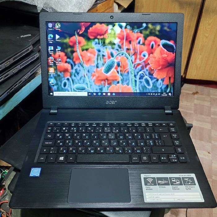 Ноутбук ACER A114-31 \14\Full HD (1920x1080)\Pentium 4200\ 4\ 64\