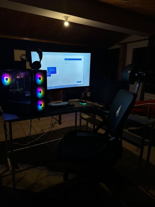 Setup Gamer Completo Rtx 4060 c/Monitor 32p 2k 180Hz