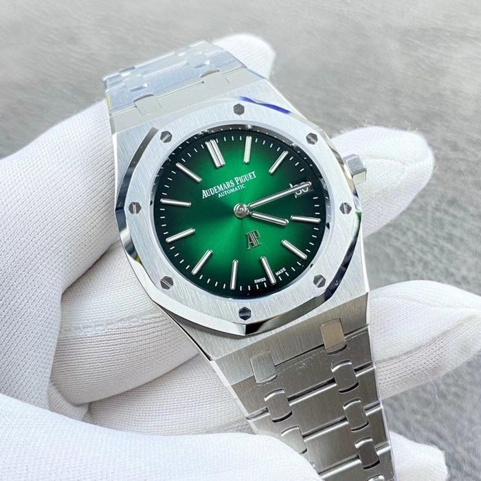 nowy elegancki zegarek analogowo cyfrowy