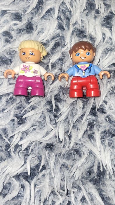 Figurka kolekcjonerka Lego duplo dziewczynka 2 sztuki.