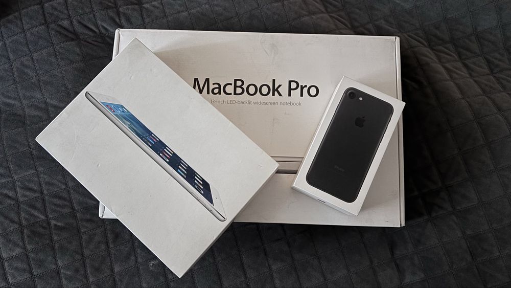 MacBook Pro + iPad + iPhone
