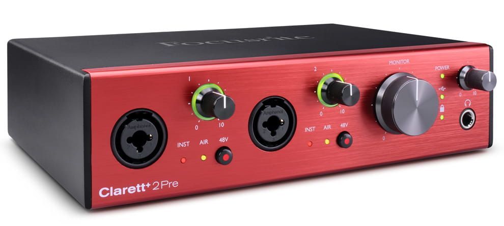 Focusrite Clarett+ 2Pre – interfejs audio