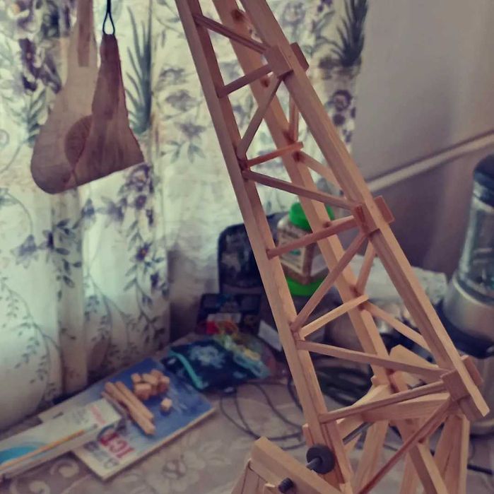 Требушет ручна робота (модель) із Властилин колец