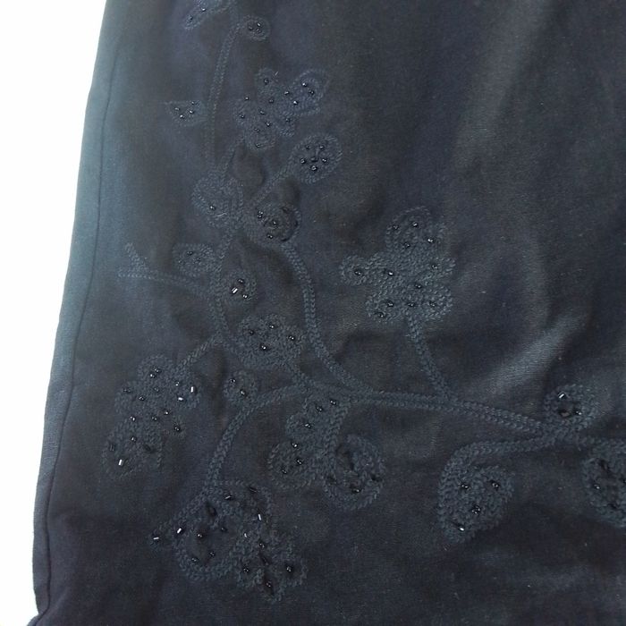 Czarna 100% lniana spódnica na gumce . Rozm. 22 /5XL/ 50.Pas 100 130cm