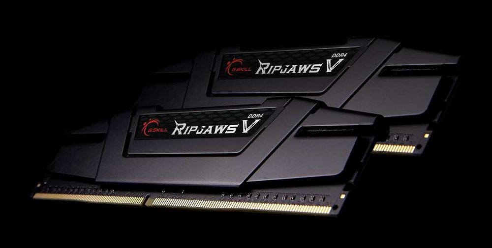 Оперативна памʼять G.Skill Ripjaws V 32GB (2×16GB) DDR4-3200 ГАРАНТІЯ
