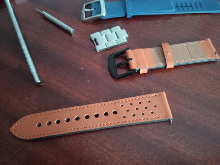 Caixa e acessórios relógio ScanWatch  Horizon Withings