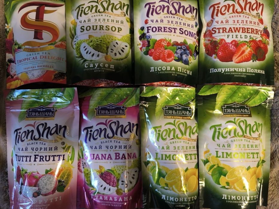 Чай чорний/зелений Сонет Сан гарденс Тянь-шань