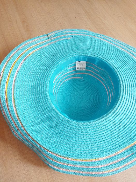 Chapéu verão turquesa