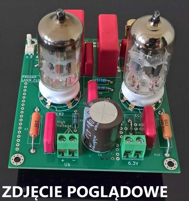 Płytka PCB - przedwzmacniacz lampowy LAMM - 2 szt.