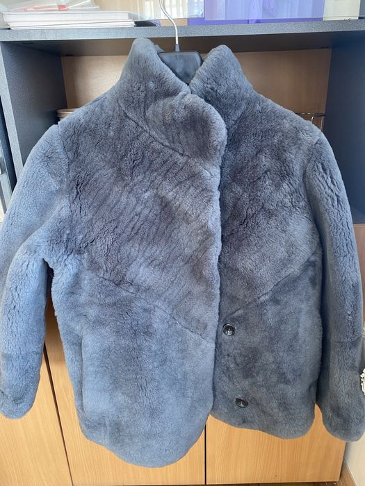 Мутоновий полушубок для дівчинки