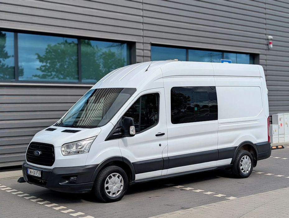 Ford Transit Brygadówka  L3H2 2.0 EcoBlue 130KM Org.Przebieg LED Klima Czujniki
