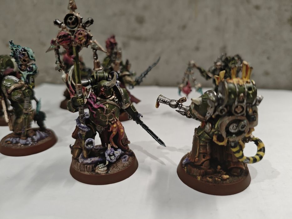 Warhammer Kill Team Palgue Marines - pomalowane