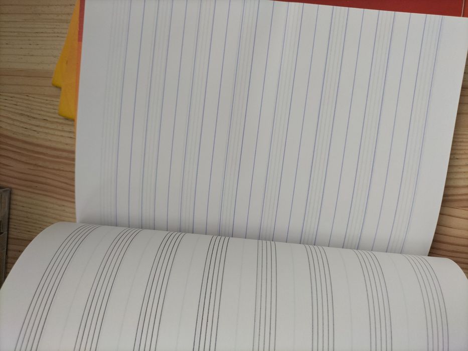 4 cadernos música novos