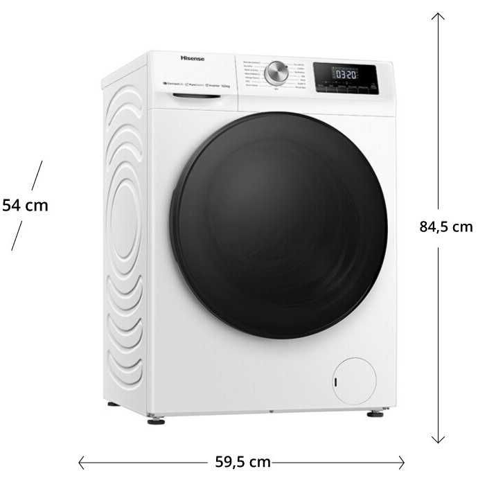 Máquina De Lavar E Secar Roupas | Hisense | 8kg/5kg