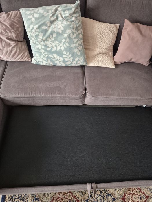 Sofá Chaise Longue com cama - ótimo estado