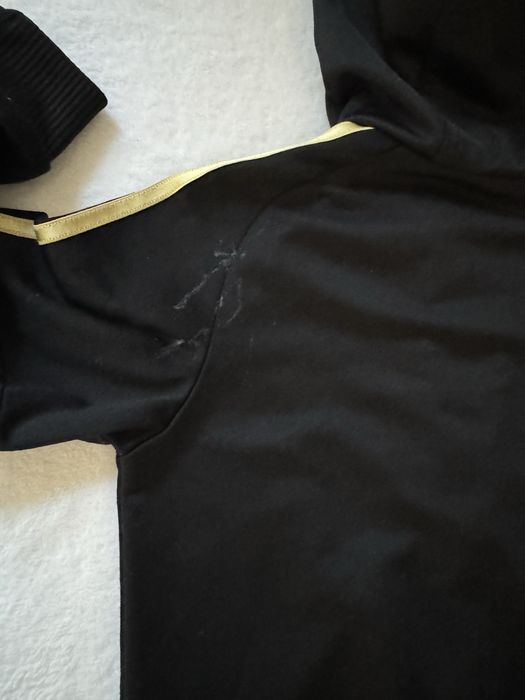 Czarna Bluza z kapturem Adidas rozmiar 92