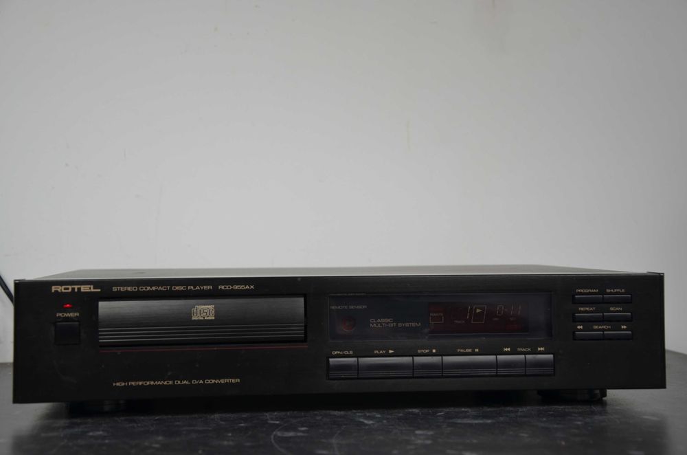 Odtwarzacz CD Rotel RCD-955AX czarny okazja oryginał