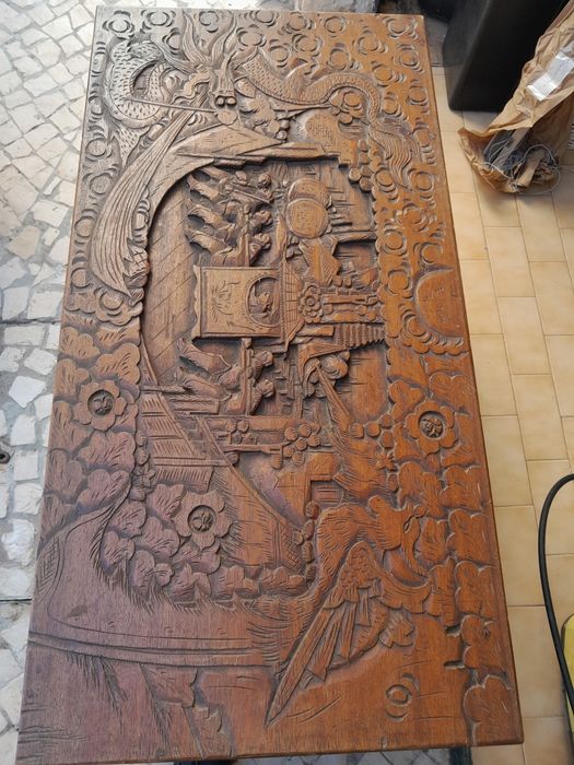 Arca de madeira Oriental