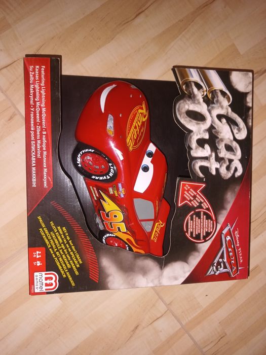 Zabawka dla chłopca + karty do gry, McQueen, Mattel Disney Cars