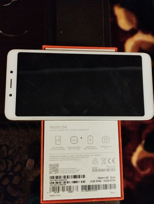 Смартфон Xiaomi Redmi 6A 2/16 Gold