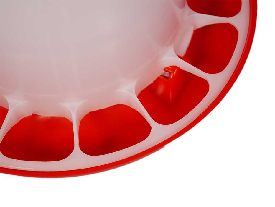 Zestaw KARMIDŁO zasypowe 9kg+POIDŁO 14L dla DROBIU Indyków Pawi Strusi