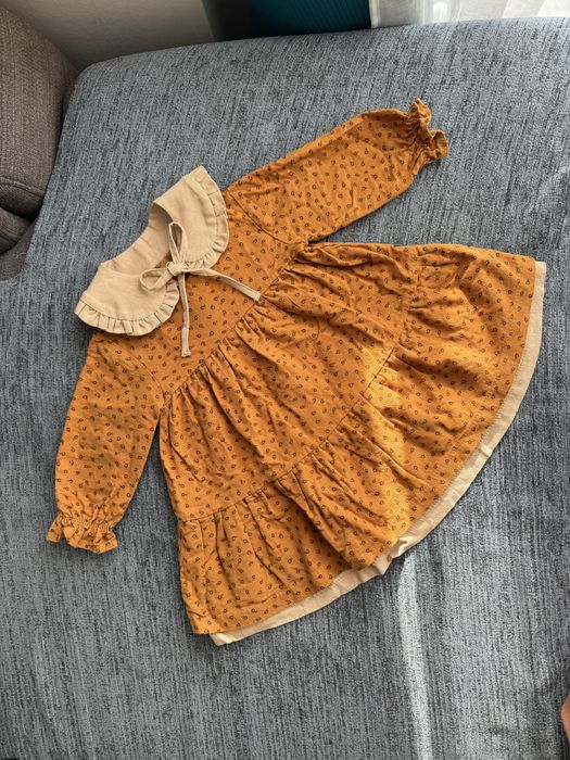 Нова сукня little angel зі знімним коміром 9-12 місяців, 80 розмір