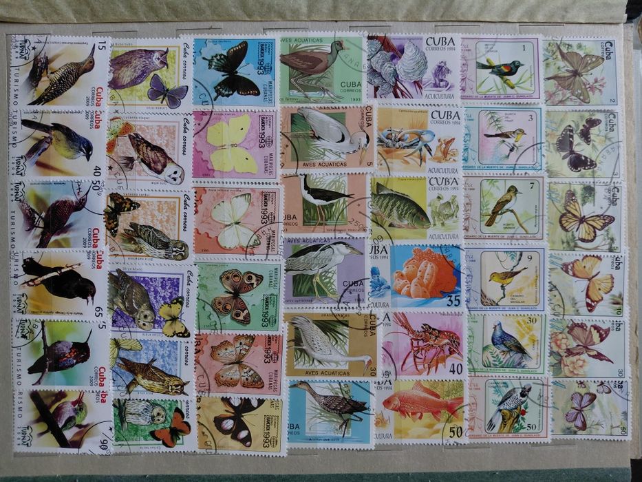 Марки поштові. Фауна. 60 серій,342 марки.