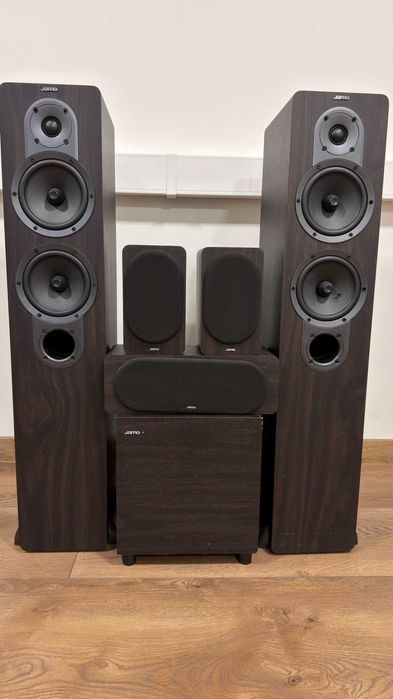 Zestaw kolumn kina domowego JAMO S 426 HCS 3 + subwoofer JAMO sub 210