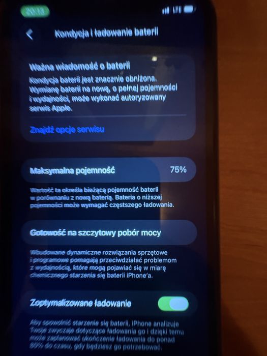 IPHONE 11 bateria do wymiany mozna sie targowac