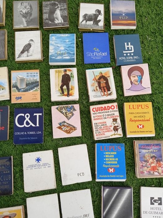 Caixas e Carteiras de Fósforos