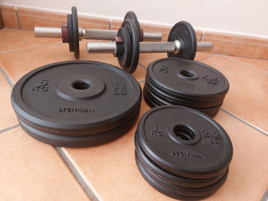 Conjunto de halteres