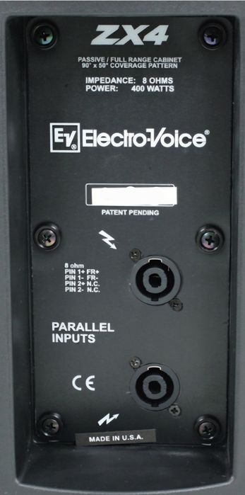 Kolumny Electro Voice ZX 4 pasywne